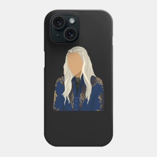 alina with white hair Phone Case