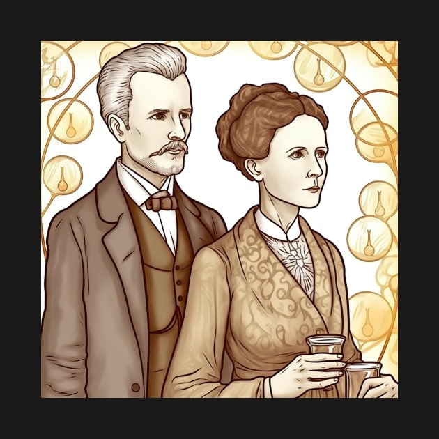 Pierre and Marie Curie by ComicsFactory