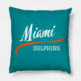 Dolphins Wavy Pillow