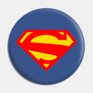 New 52 Superhero Shield V2 Pin