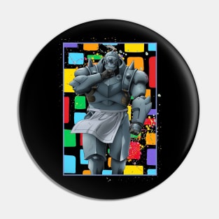 Alphonse Elric Fullmetal Alchemist Brotherhood Hagane no Renkinjutsushi Color Pin