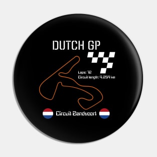 DUTCH GRAND PRIX, Formula 1, Circuit Zandvoort, F1 Pin