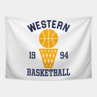 Blue Chips Western Basketball Training Top Tapestry