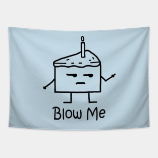 Blow Me Pocket Tapestry