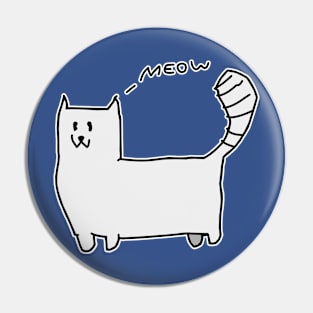 Kitty by Kids Pin