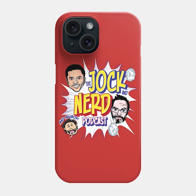 Jock and Nerd Podcast Logo Phone Case by The Jock and Nerd Podcast