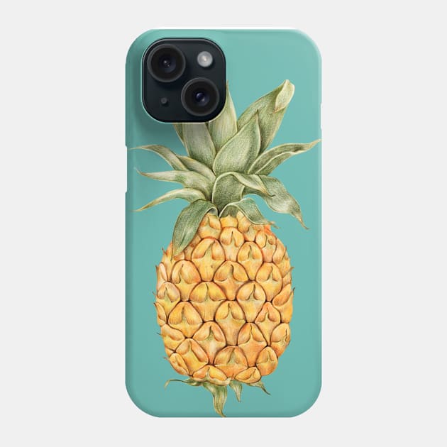 Pineapple Phone Case by NewburyBoutique