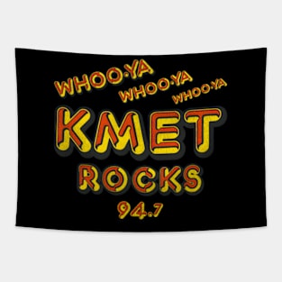 Kmet Rocks Dect Los Angeles Radio Station Tapestry