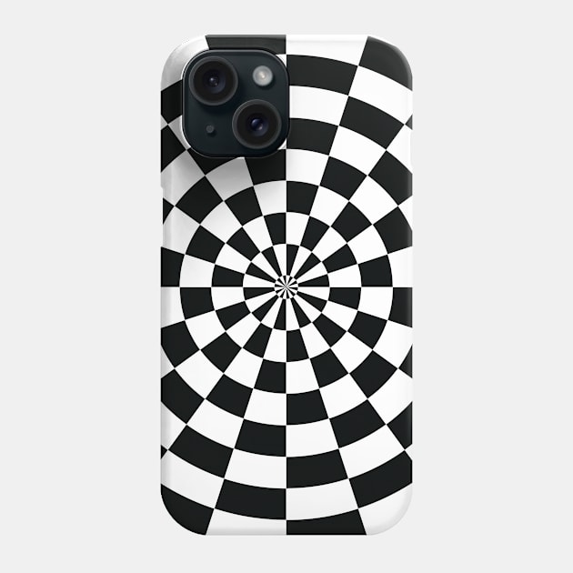 CHECKERBOARD Phone Case by encip