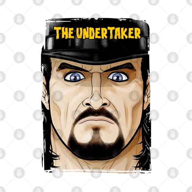 The Undertaker scary face by WildBrownies