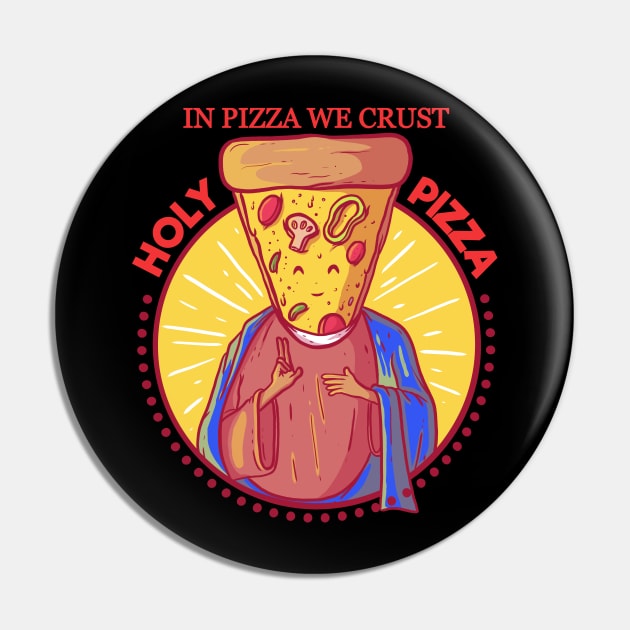 Pizza Jesus Pin by G4M3RS