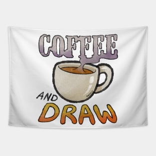 Coffee and Draw Tapestry