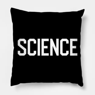 SCIENCE Animal House Style White Pillow