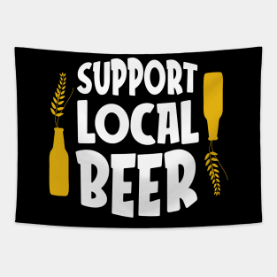 Support Local Beer Tapestry