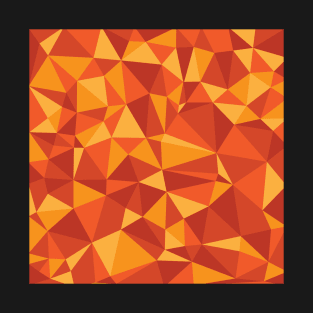 Orange Triangles T-Shirt