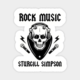 Sturgill Simpson Magnet