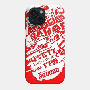 white confused imagination Phone Case