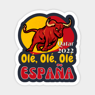 Spain Qatar World Cup 2022 Magnet