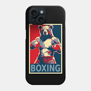 Boxing Bear Hope Wpap Phone Case