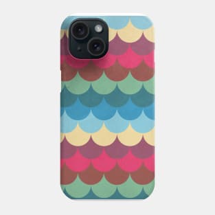 Colorful Mermaid Pattern Phone Case