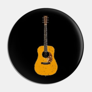 Clarence White Iconic Acoustic Guitar Pin