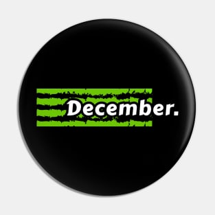 December Pin