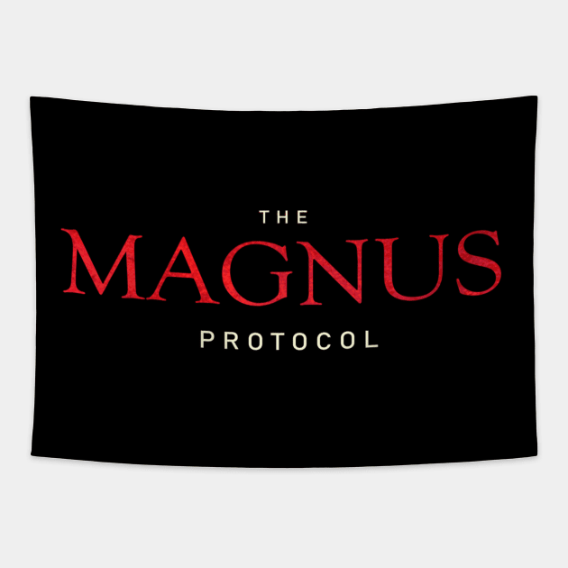 The Magnus Protocol - Logo Tapestry by Rusty Quill