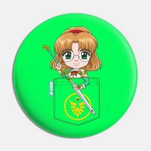 Magic Knight Fuu Pocket Chibi Pin