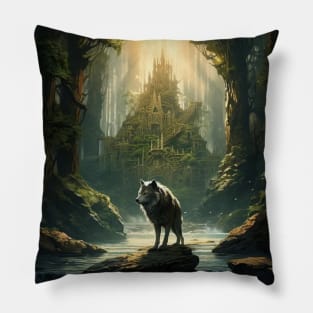 Guardian of the Forest Castle Pillow