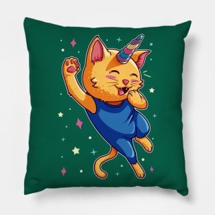 Meowgical Cat Unicorn v2 Pillow