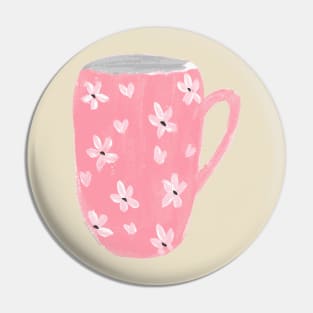 Pink mug Pin