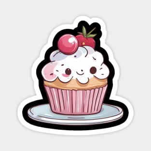 Cute Kawaii Cup Cake Magnet