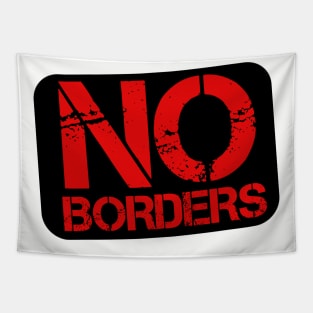 Statement against national borders. Tapestry