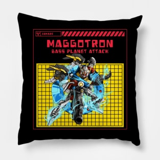 Maggotron Bass Planet Attack G Pillow