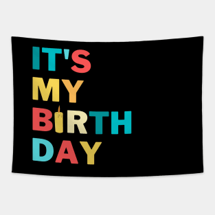 It's My Birthday Tapestry