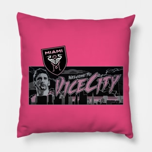 Inter Miami FC - Leo Messi - WELCOME TO VICE CITY Pillow