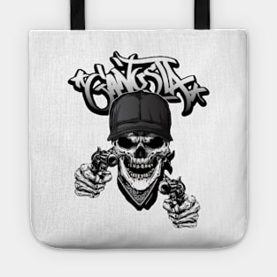 Gangsta skull Tote