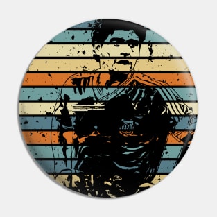 Diego maradona, circle vintage retro 1978 Pin