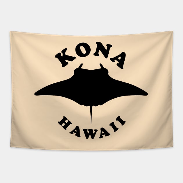 Kona, Hawaii | Swimming With Manta Ray Tapestry by TMBTM