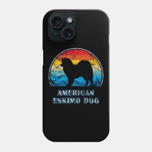 American Eskimo Dog Vintage Design Phone Case