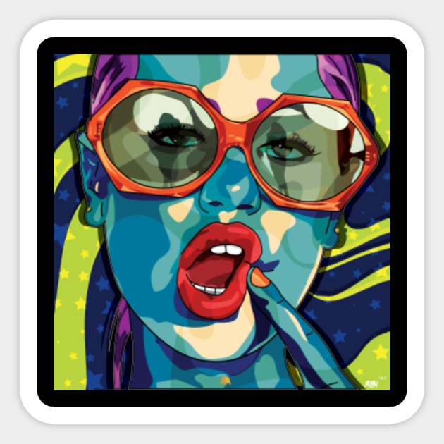 Suuuper Icon - Colorful - Sticker