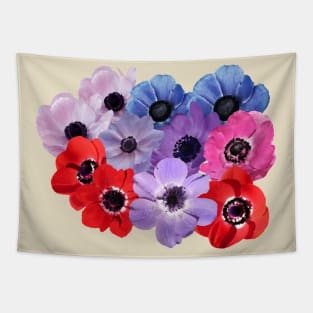 Anemone Flower Tapestry