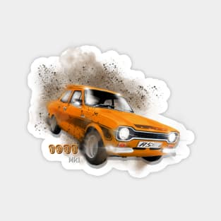 1971 Escort MK1 Rally Car Magnet