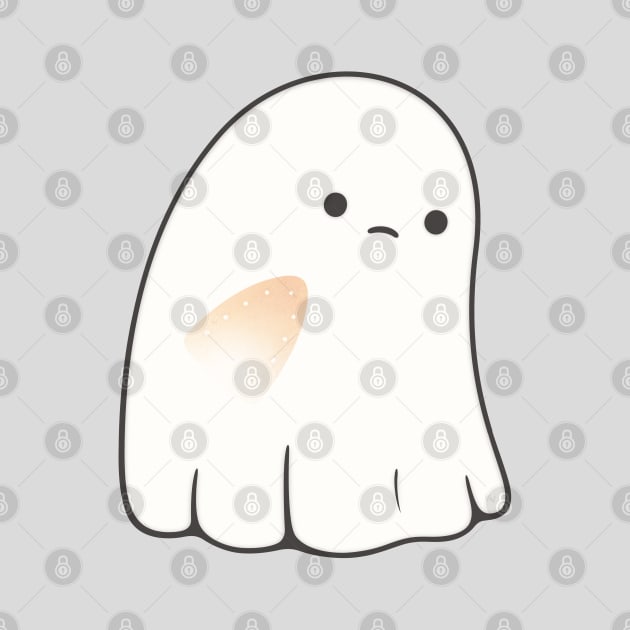 Sad ghost by kimvervuurt