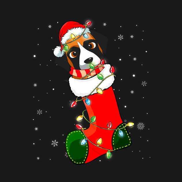 Boxer Dog Christmas Tree by IainDodes