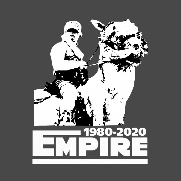 EMPIRE ESB 40th anniversary tauntaun by Diversions pop culture designs