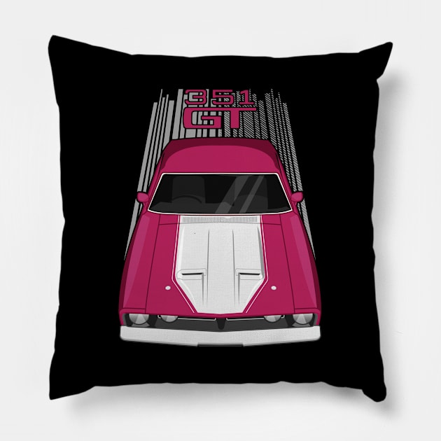 Ford Falcon XB GT 351 - Mulberry Pillow by V8social