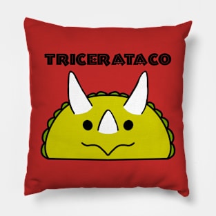 Triceratops Taco (Tricerataco) Pillow