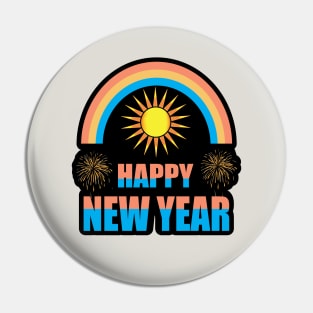 Happy New Year 2024 Gifts for Celebration New Year Pin