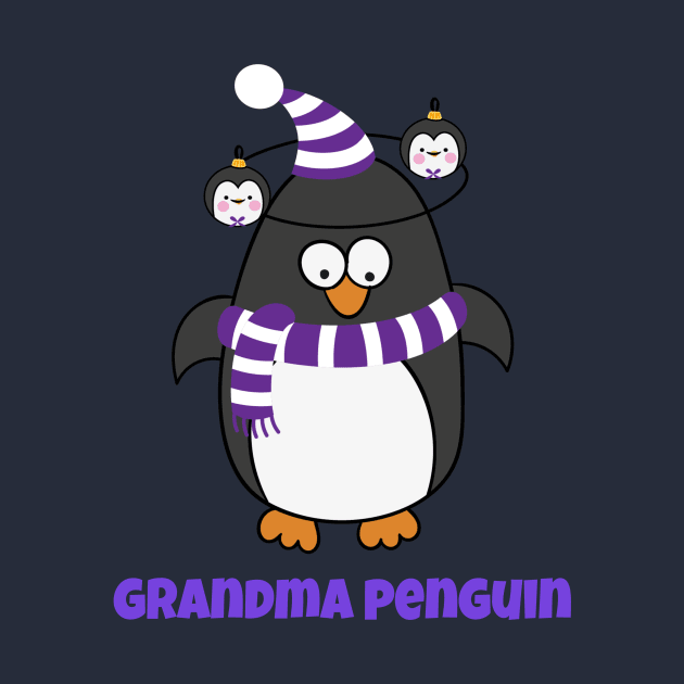 Christmas Penguin Pajama Animal Costume Grandma Penguin Shirt T-Shirt by DDJOY Perfect Gift Shirts